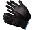 Перчатки нейлоновые с полиуретановым покрытием, черные Gward Black