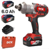 Гайковерт аккумуляторный ударный бесщеточный DCK KDPB998, 18В, 3/4 "