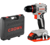 Аккумуляторная дрель-шуруповерт CROWN CT21131HMX-2 BMC