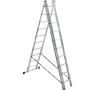 Лестница алюминиевая трёхсекционная Perilla 3х11