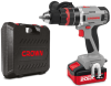 Аккумуляторный ударный шуруповерт Crown bl CT21093HMX-4 BMC 20В/4,0Ач x2Li, зар1час, БЗП13мм