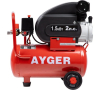 Поршневой масляный компрессор AYGER 260 л/мин, 8 бар, 1.5 кВт