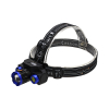 Фонарь налобный "СИБИРСКИЙ СЛЕДОПЫТ-Люкс", 1 LED + 2 COB, zoom