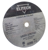 Круг 230х1,6х22,2мм мет  ELITECH ДМ серебро