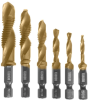 Набор сверл-метчиков, М4-М12 Р6М5 Denzel