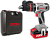 Аккумуляторный ударный шуруповерт Crown bl CT21093HMX-4 BMC 20В/4,0Ач x2Li, зар1час, БЗП13мм