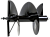Бур почвенный ф500мм х 800мм, однозаходный ELITECH 0809.018200
