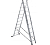 Лестница алюминиевая трёхсекционная Perilla 3х6
