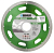 Диск алм. 125*1,1*22,2, сухой рез B-SLIM зеленый