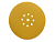 Шлифкруг 225мм Р220 8+1отв на цепляющейся осн. Abraforce Gold